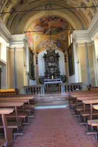 The churches of Ronco sopra AScona.